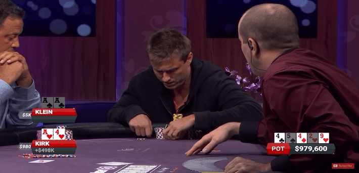The biggest pots of the first Poker After Dark episode