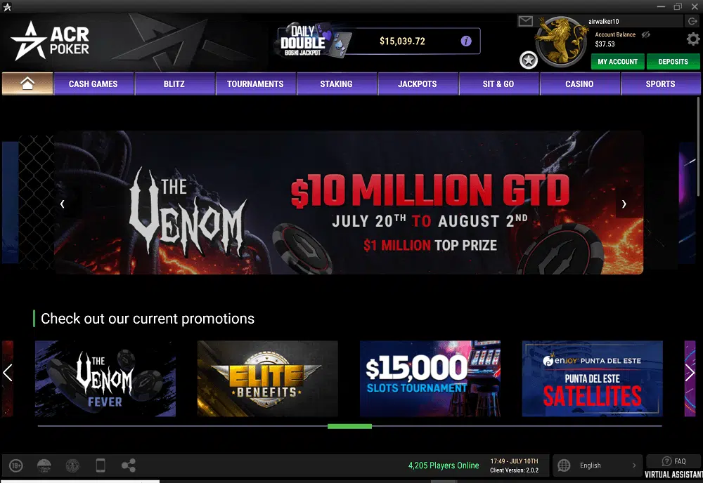 Americas Cardroom Poker Client Americas Cardroom Poker Client