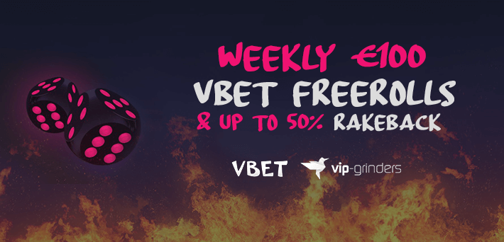 VIP-Grinders Vbet Poker Freeroll