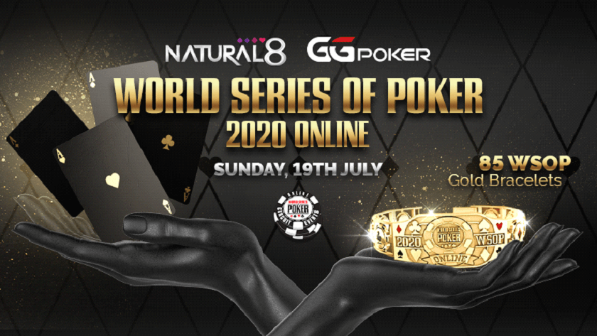 GGPoker Announces WSOP 2020 Online Schedule - $25,000,000 GTD at the Main Event!