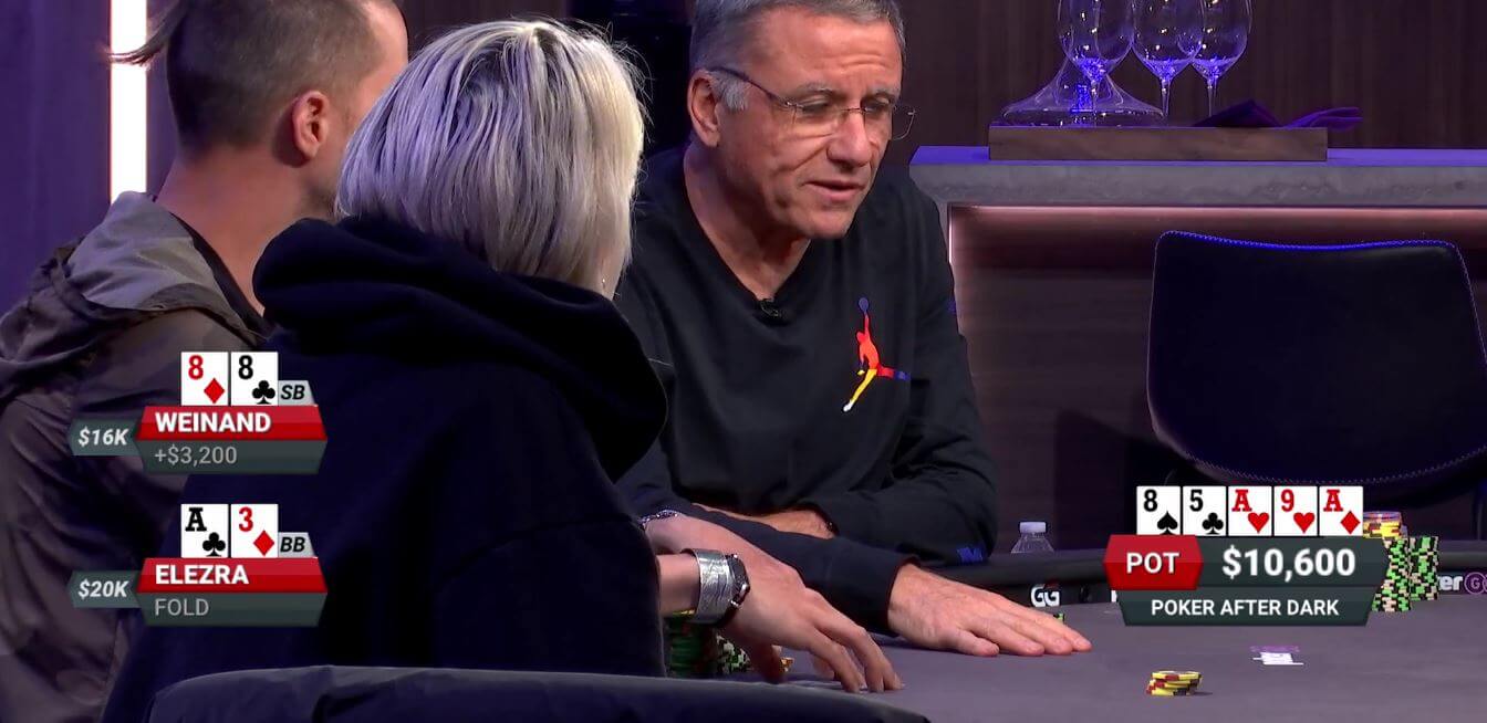 Poker Hand of the Week – Eli Elezra's Excellent Fold with Trip Aces