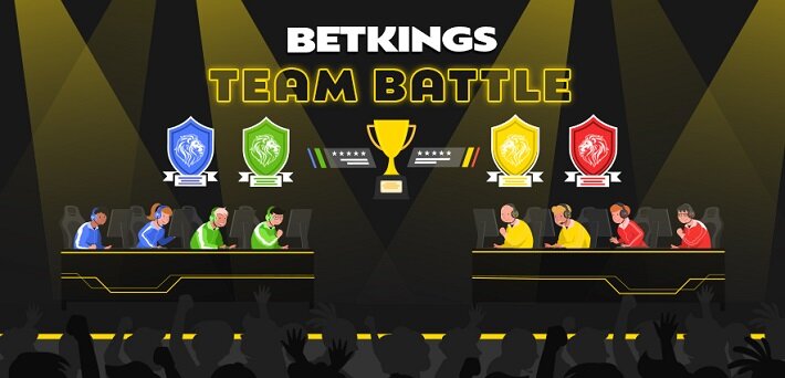 Huge cash prizes up for grabs at the BetKings Team Battle
