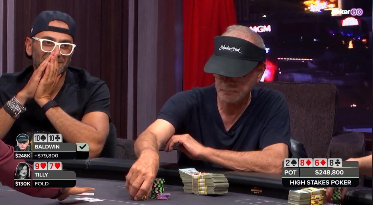 High Stakes Poker Season 10 Episode 7 Highlights - Antonio Esfandiari Stacks Jennifer Tilly
