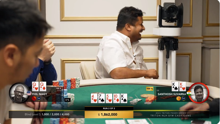 Santosh Suvarns joins High Stakes Poker Santosh Suvarns joins High Stakes Poker