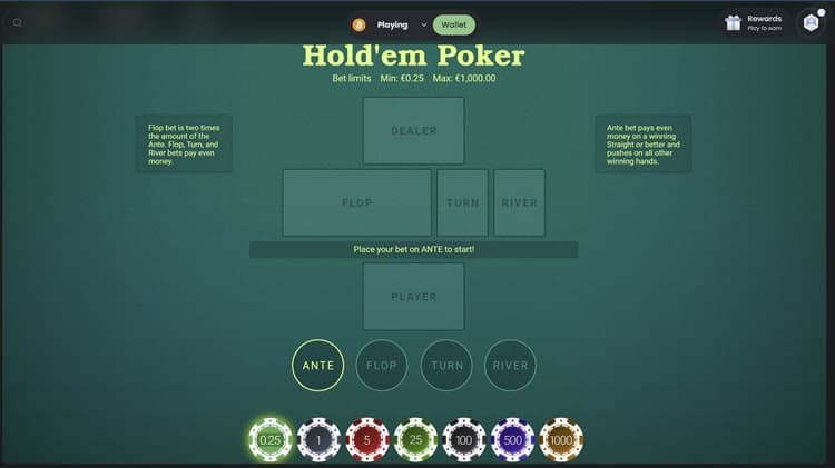 Bitcoin Poker Table Bitcoin Poker Table
