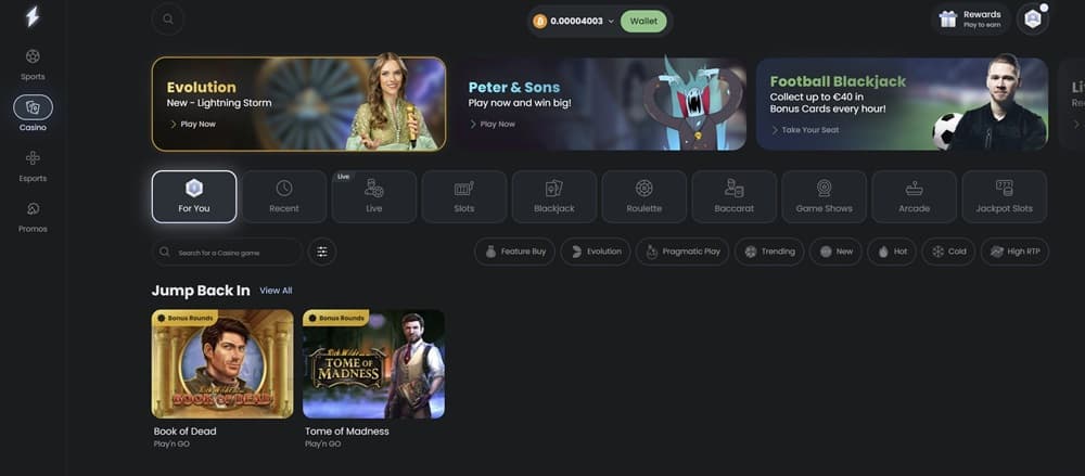 vave casino review Cloudbet casino website