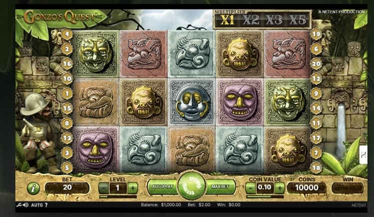 Gonzos Quest Bitcoin Casino Slot Gonzos Quest Bitcoin Casino Slot
