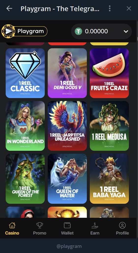 Slot Games at Playgram Casino Slot Games at Playgram Casino