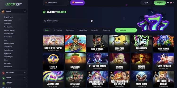vave casino review Jackbit Casino Website