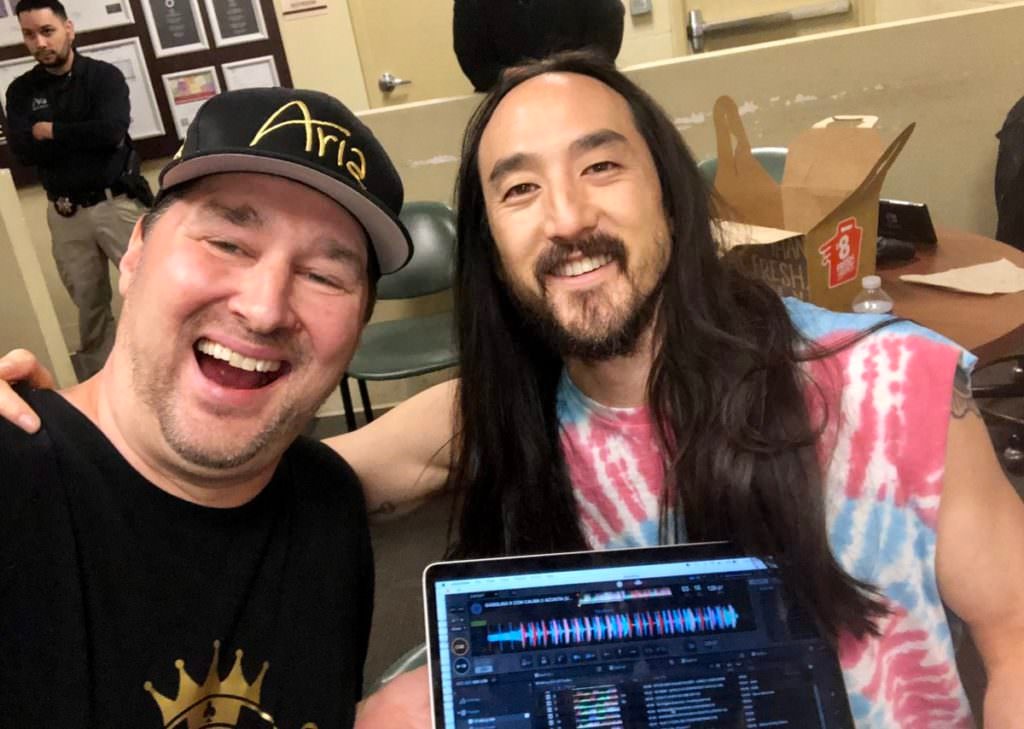 Phil Hellmuth & Steve Aoki Phil Hellmuth & Steve Aoki