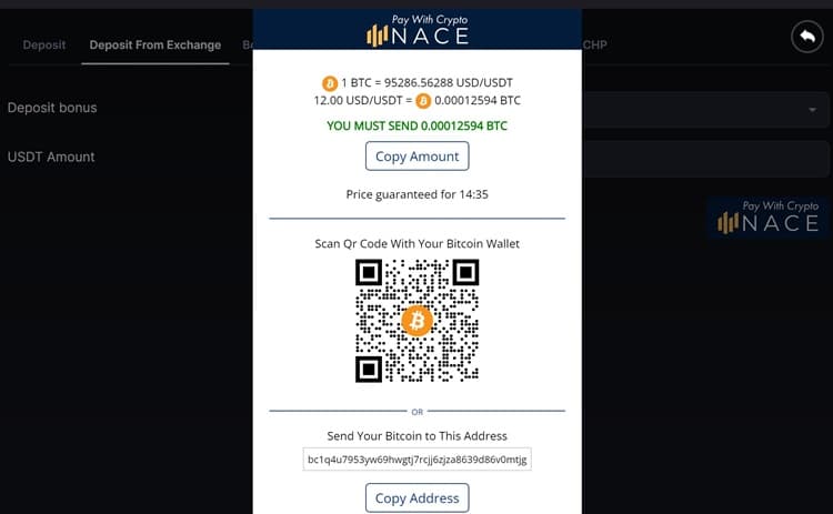 CoinPoker Deposit from Exchange CoinPoker Deposit from Exchange