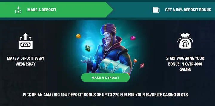 22bet casino reload bonus