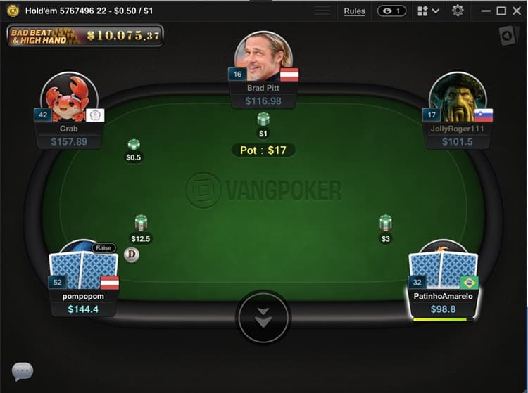 VangPoker Table VangPoker Table