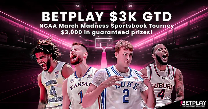 betplay $3k GTD NCAA March Madness Tournament