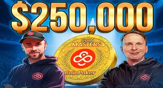 $250,000 CoinMasters Promo Drops on CoinPoker