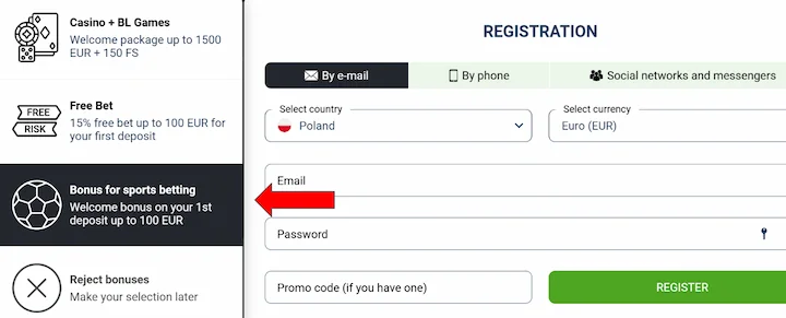 betlabel bonus registration