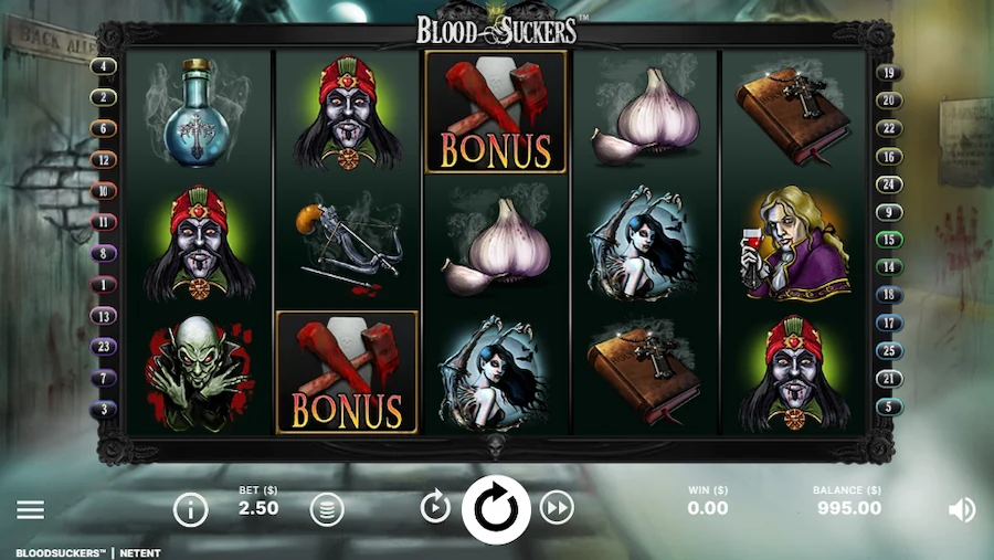 blood suckers slot by netent Blood Suckers Slot of NetEnt
