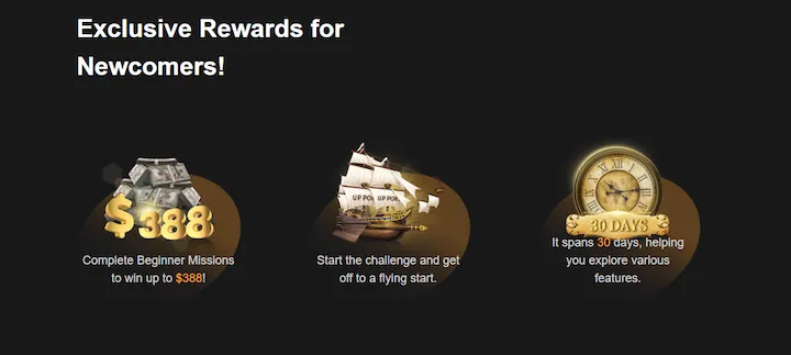 uppoker rewards newcomers