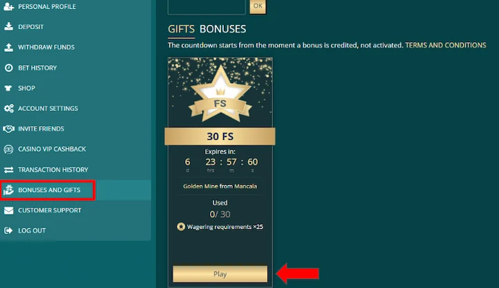 22bet no deposit bonus free spins how to claim